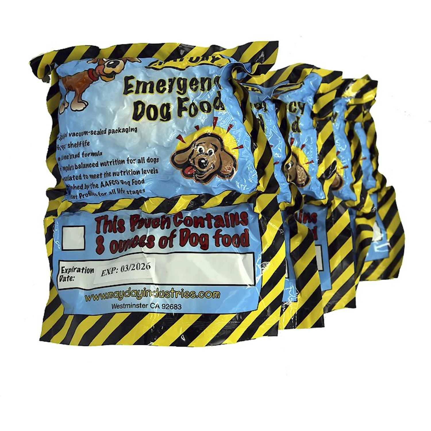Mayday Emergency Dry Dog Food, 8-oz Bag 2 Mayday Emergency Dry Dog Food, 8-oz Bag - Image 2