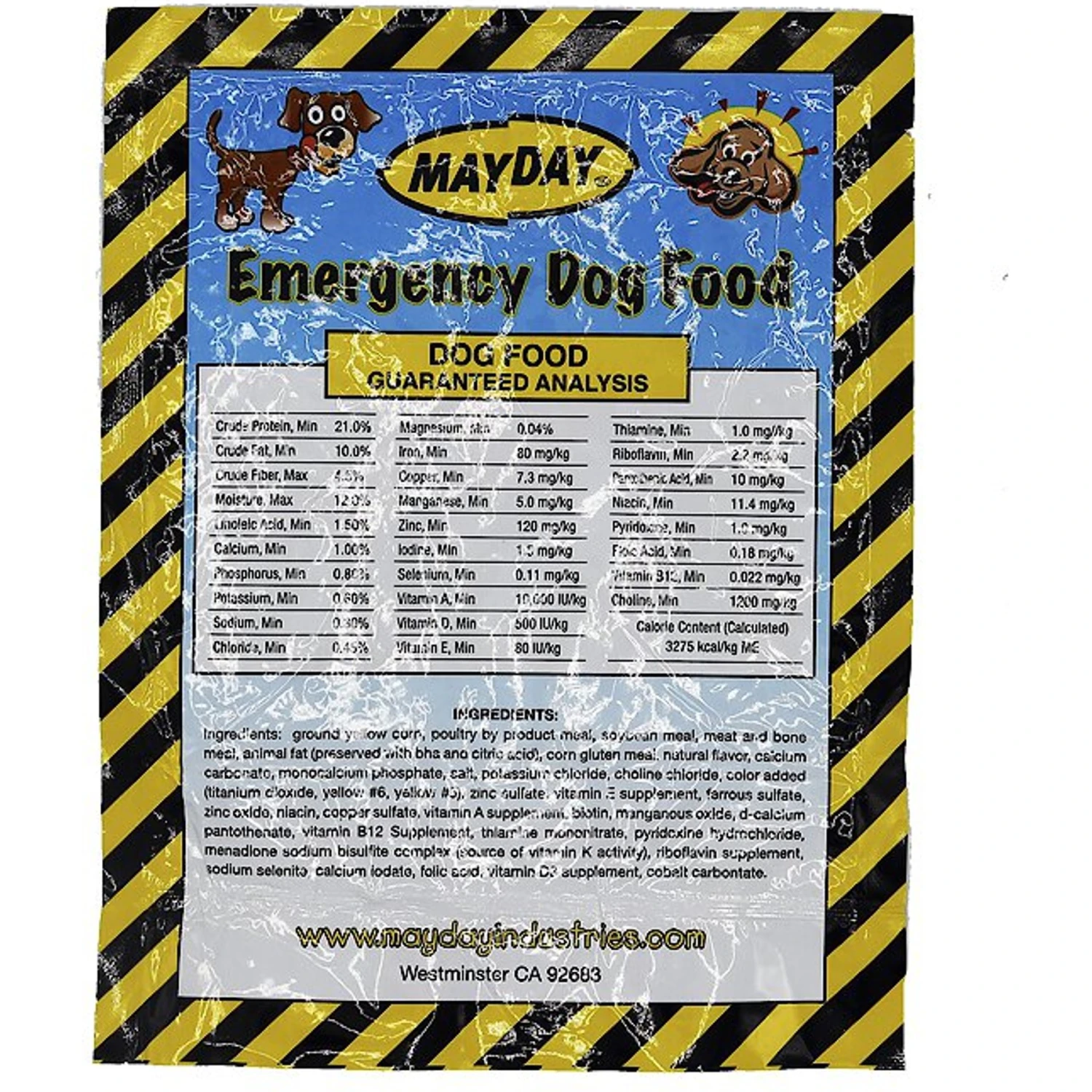 Mayday Emergency Dry Dog Food, 8-oz Bag 3 Mayday Emergency Dry Dog Food, 8-oz Bag - Image 3
