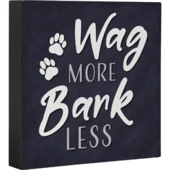 Carson Industries "Wag More" Square Sitter