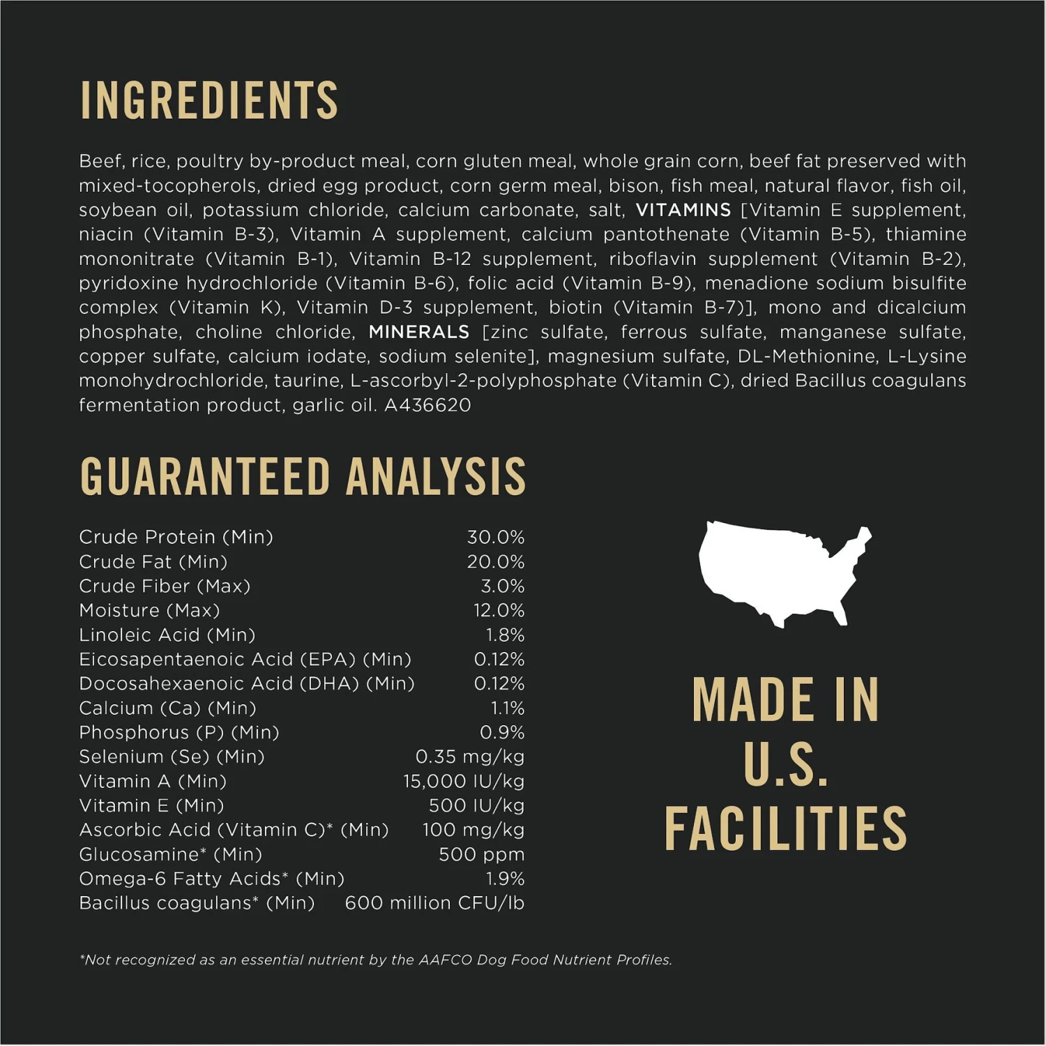 Purina Pro Plan Sport Performance All Life Stages High-Protein 30/20 Beef & Bison Formula Dry Dog Food 6 Purina Pro Plan Sport Performance All Life Stages High-Protein 30/20 Beef & Bison Formula Dry Dog Food - Image 6