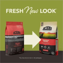 ACANA Red Meat Recipe Grain-Free Dry Dog Food & ACANA Singles Beef & Pumpkin Formula Grain-Free Freeze-Dried Dog Treats -Pawsphoria Sales Store 336334 PT4. AC SS1800 V1635914806
