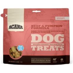 ACANA Red Meat Recipe Grain-Free Dry Dog Food & ACANA Singles Beef & Pumpkin Formula Grain-Free Freeze-Dried Dog Treats -Pawsphoria Sales Store 336334 PT5. AC SS1800 V1635868627