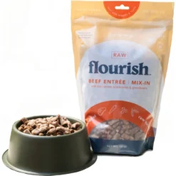 Flourish Beef Topper Freeze-Dried Dog Food