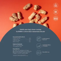 Flourish Beef Topper Freeze-Dried Dog Food -Pawsphoria Sales Store 338355 PT3. AC SS1800 V1636476678