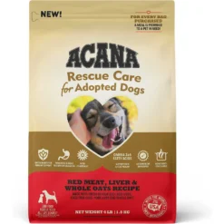 ACANA Red Meat Recipe Grain-Free Dry Dog Food & ACANA Rescue Care For Adopted Dogs Red Meat Sensitive Digestion Dry Dog Food -Pawsphoria Sales Store 338635 PT5. AC SS1800 V1635890131