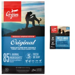 ORIJEN Original Grain-Free Dry Dog Food & ORIJEN Original Grain-Free Freeze-Dried Dog Food & Topper