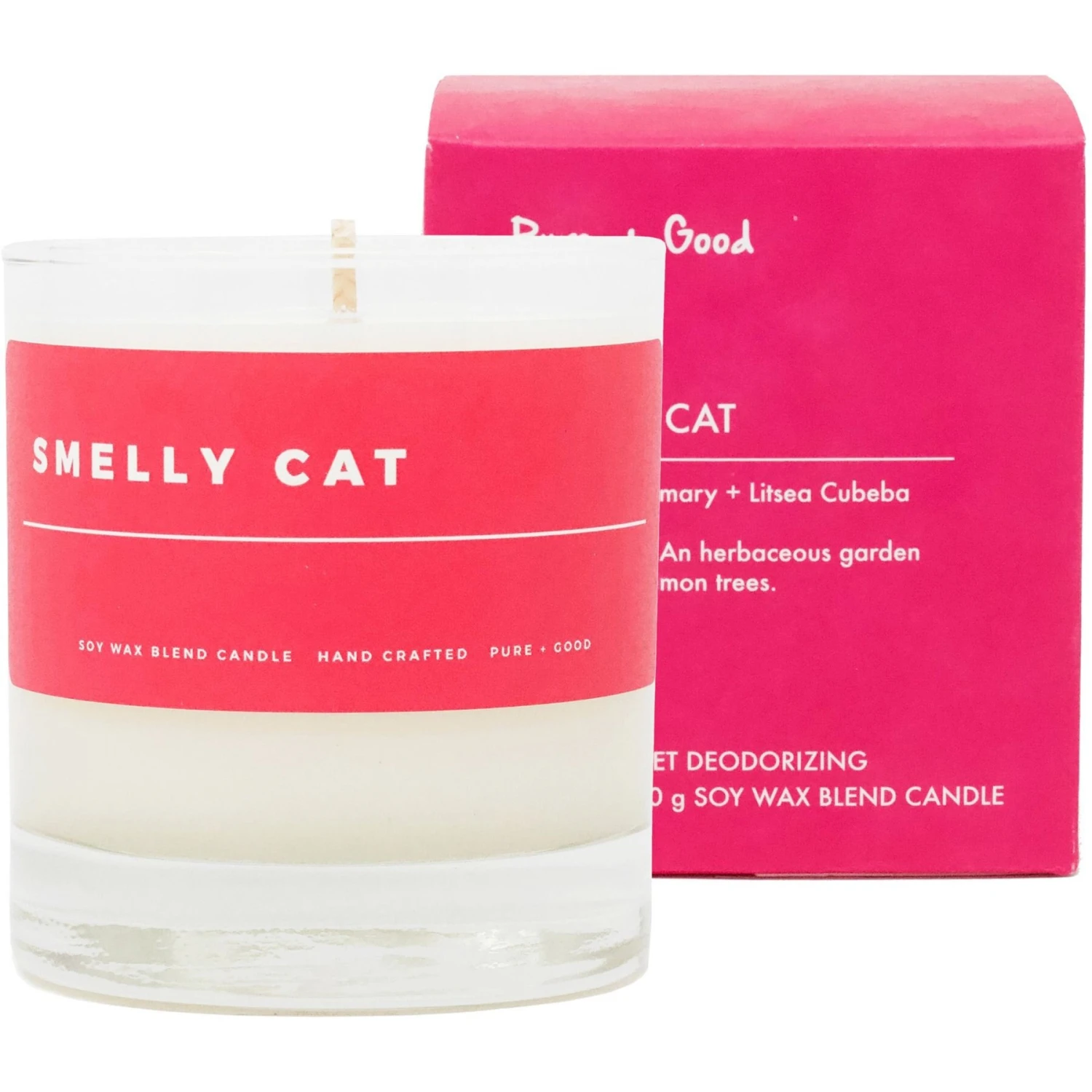 Pure + Good Smelly Cat Candle 1 Pure + Good Smelly Cat Candle