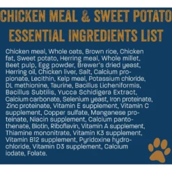 Team Dog Chicken Meal & Sweet Potato 26/20 Essential Blend Premium Dry Dog Food, 33-lb Bag -Pawsphoria Sales Store 342070 PT7. AC SS1800 V1685116598