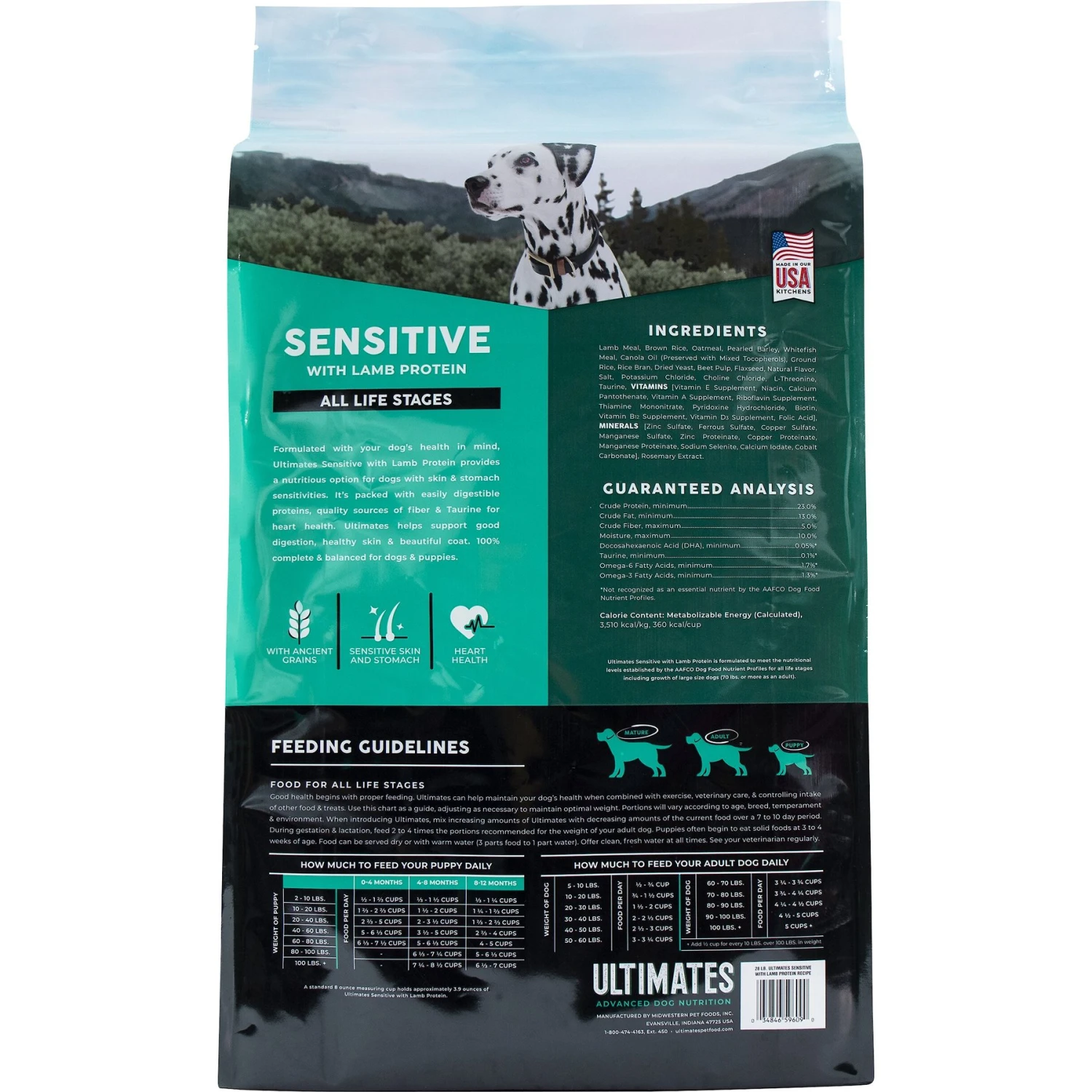 Ultimates Sensitive With Lamb Protein Dry Dog Food 2 Ultimates Sensitive With Lamb Protein Dry Dog Food - Image 2