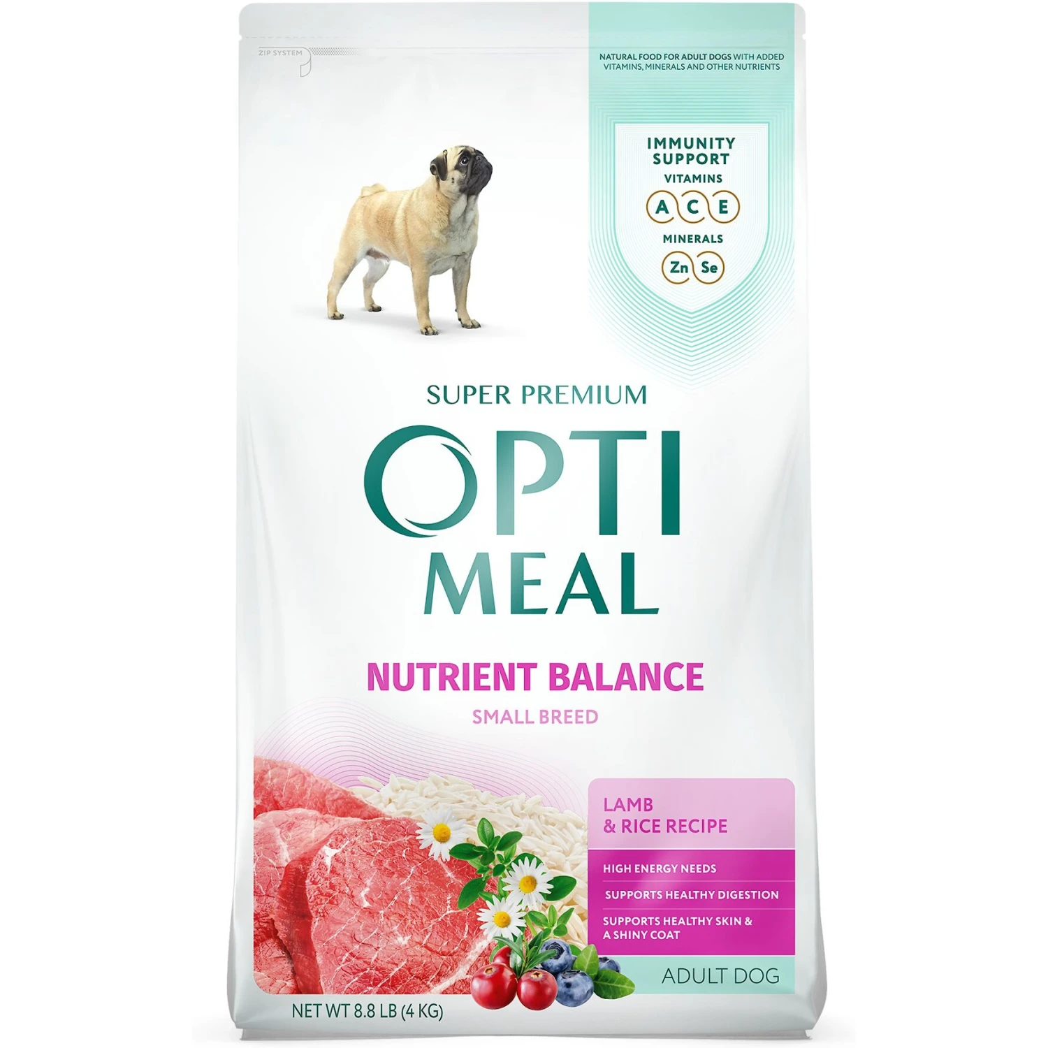 Optimeal Nutrient Balance Lamb & Rice Recipe Small Breed Dry Dog Food 1 Optimeal Nutrient Balance Lamb & Rice Recipe Small Breed Dry Dog Food