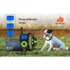 GroovyPets Two-Dog Kit 800 Yard Waterproof Long-Life Rechargable Remote Dog Training Shock Collar System -Pawsphoria Sales Store 342224 PT2. AC SS1800 V1635282442