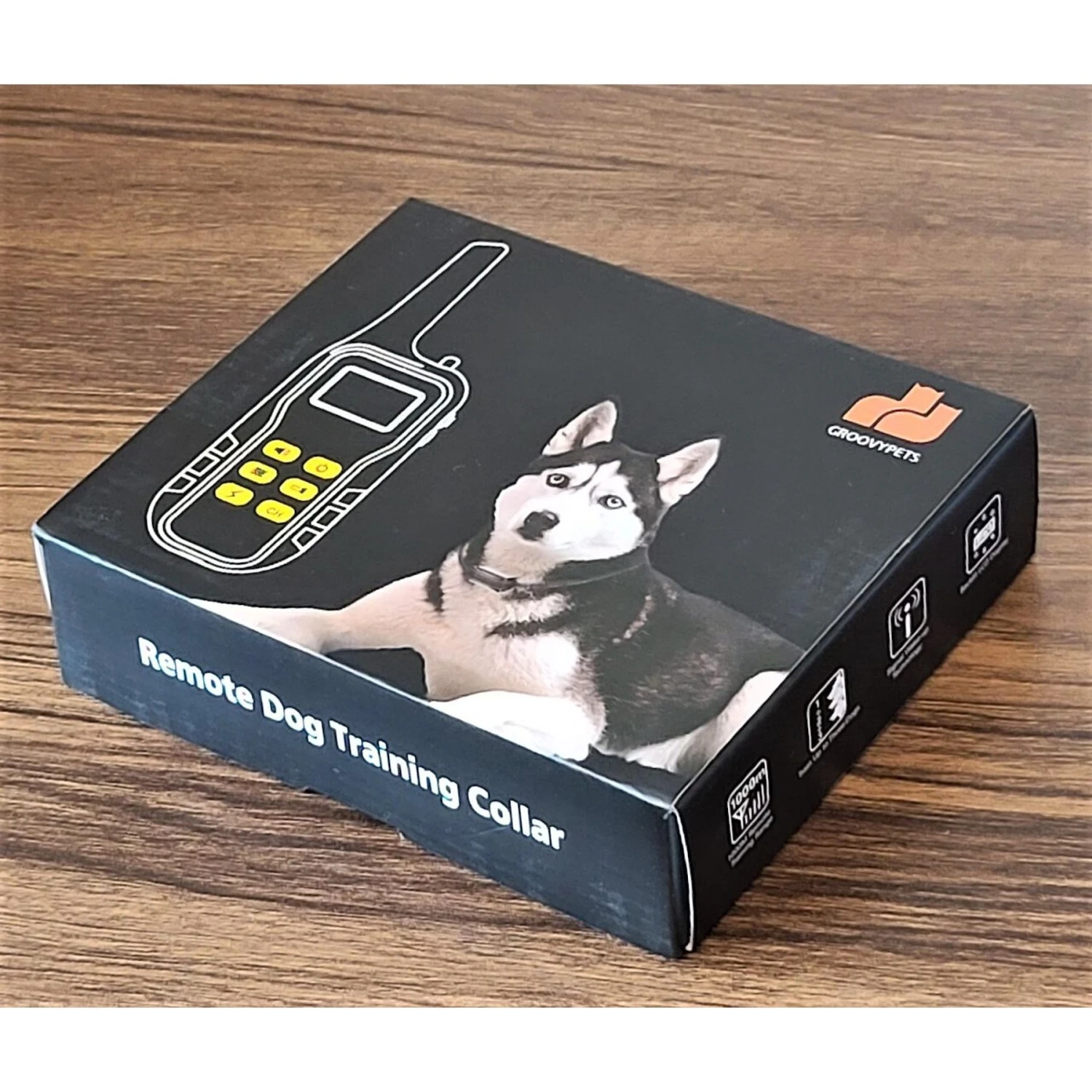 GroovyPets One Dog Set 1100 Yard Auto Anti Bark, Humane Beep, Vibration, Static Shock Waterproof Rechargeable Dog Training Shock Collar System 9 GroovyPets One Dog Set 1100 Yard Auto Anti Bark, Humane Beep, Vibration, Static Shock Waterproof Rechargeable Dog Training Shock Collar System - Image 9