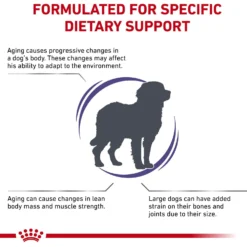 Royal Canin Veterinary Diet Adult Mature Consult Large Breed Dry Dog Food -Pawsphoria Sales Store 344036 PT2. AC SS1800 V1684415731