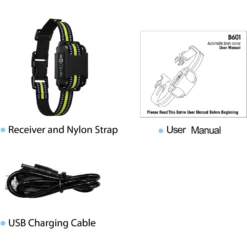 Petdiary Vibration Dog Bark Collar, Small -Pawsphoria Sales Store 346411 PT8. AC SS1800 V1646783503