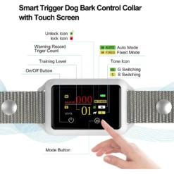 Petdiary Smart Bark Waterproof Dog Training Collar, Small, White 12 Petdiary Smart Bark Waterproof Dog Training Collar, Small, White -Pawsphoria Sales Store 346413 PT3. AC SS1800 V1646784227