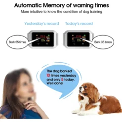 Petdiary Smart Bark Waterproof Dog Training Collar, Small, White 13 Petdiary Smart Bark Waterproof Dog Training Collar, Small, White -Pawsphoria Sales Store 346413 PT4. AC SS1800 V1646794707