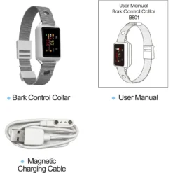 Petdiary Smart Bark Waterproof Dog Training Collar, Small, White 17 Petdiary Smart Bark Waterproof Dog Training Collar, Small, White -Pawsphoria Sales Store 346413 PT8. AC SS1800 V1646796830