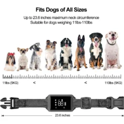 Petdiary Smart Bark Waterproof Static Dog Bark Collar, Small, Dark Gray 16 Petdiary Smart Bark Waterproof Static Dog Bark Collar, Small, Dark Gray -Pawsphoria Sales Store 346418 PT7. AC SS1800 V1646787713