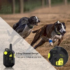 PATPET P910 Military Professional 3000-ft Remote Vibrating Dog Training Collar, Black -Pawsphoria Sales Store 346424 PT4. AC SS1800 V1637608388