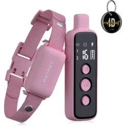 PATPET P650 300M Remote Training Dog Collar, Small, Pink