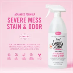 Skout's Honor Severe Mess Solution Cat Stain & Odor Cleaner, 35-oz Bottle -Pawsphoria Sales Store 348169 PT3. AC SS1800 V1658201743