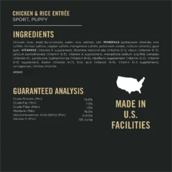 Purina Pro Plan Sport Puppy High Protein Chicken & Rice Wet Dog Food, 13-oz Can, Case Of 12 -Pawsphoria Sales Store 352974 PT4. AC SS1800 V1638481637