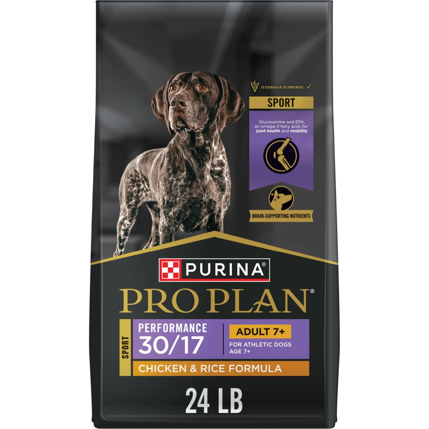 Purina Pro Plan Sport Performance Senior High-Protein 30/17 Chicken & Rice Formula Dog Food 1 Purina Pro Plan Sport Performance Senior High-Protein 30/17 Chicken & Rice Formula Dog Food
