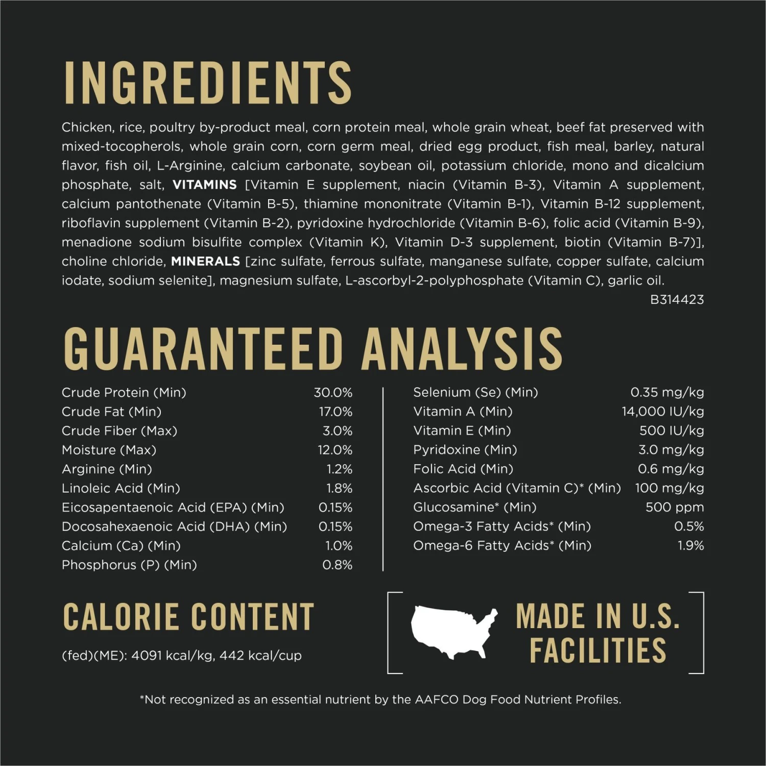 Purina Pro Plan Sport Performance Senior High-Protein 30/17 Chicken & Rice Formula Dog Food 6 Purina Pro Plan Sport Performance Senior High-Protein 30/17 Chicken & Rice Formula Dog Food - Image 6
