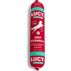 Lucy Pet Products Beef Formula Dog Food Roll