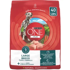 Purina ONE +Plus Natural Large Breed Formula Dry Puppy Food