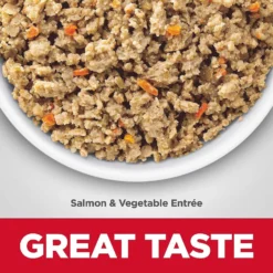 Hill's Science Diet Adult Sensitive Stomach & Skin Chicken & Vegetable Entrée Canned Dog Food & Hill's Science Diet Adult Sensitive Stomach & Skin Grain-Free Salmon & Vegetable Entree Canned Dog Food -Pawsphoria Sales Store 356838 PT7. AC SS1800 V1640894186