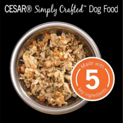 Cesar Simply Crafted Chicken, Sweet Potato, Apple, Barley & Spinach Limited-Ingredient Adult Wet Dog Food Topper & Cesar Simply Crafted Chicken Limited-Ingredient Wet Dog Food Topper 12 Cesar Simply Crafted Chicken, Sweet Potato, Apple, Barley & Spinach Limited-Ingredient Adult Wet Dog Food Topper & Cesar Simply Crafted Chicken Limited-Ingredient Wet Dog Food Topper -Pawsphoria Sales Store 356873 PT3. AC SS1800 V1640900227