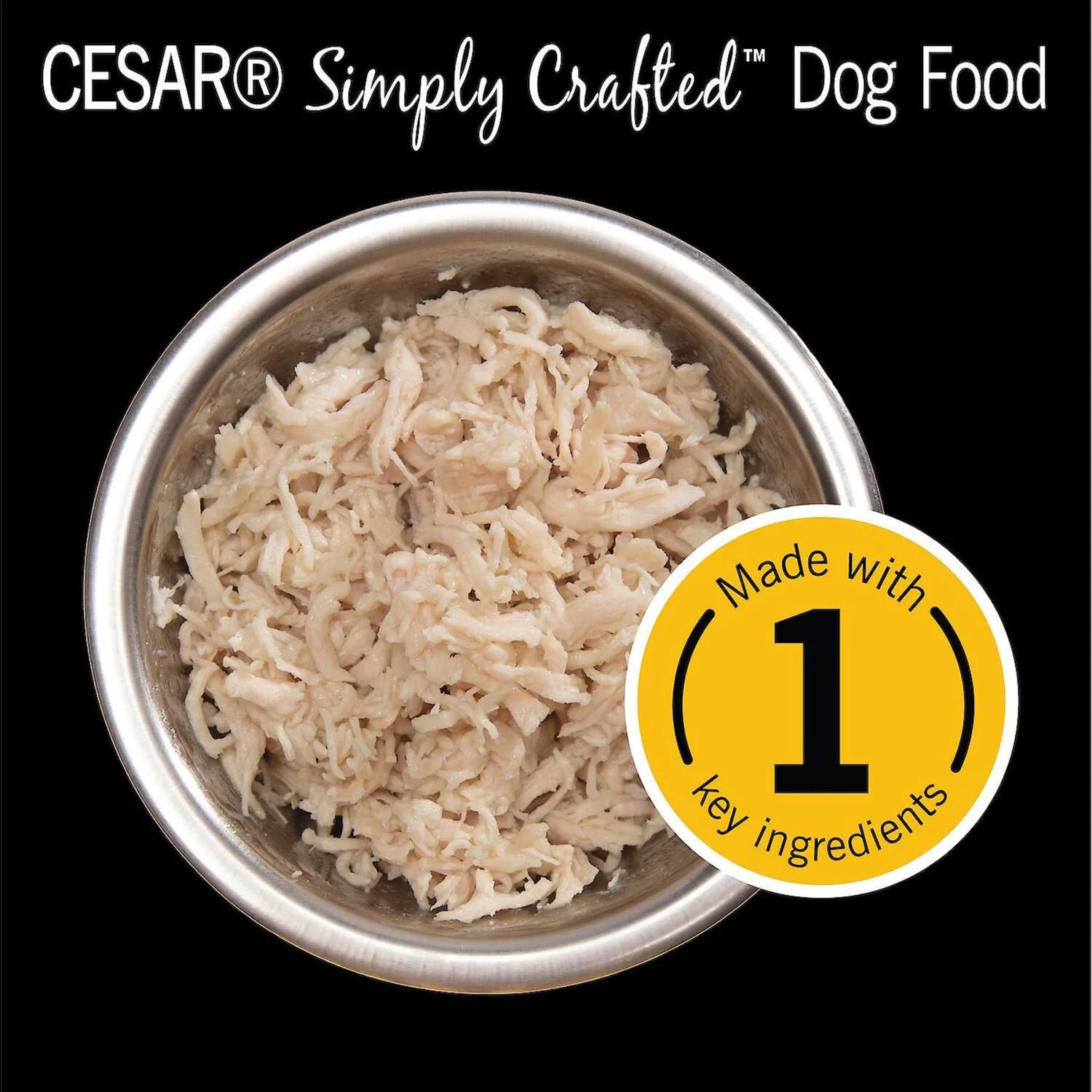 Cesar Simply Crafted Chicken, Sweet Potato, Apple, Barley & Spinach Limited-Ingredient Adult Wet Dog Food Topper & Cesar Simply Crafted Chicken Limited-Ingredient Wet Dog Food Topper 8 Cesar Simply Crafted Chicken, Sweet Potato, Apple, Barley & Spinach Limited-Ingredient Adult Wet Dog Food Topper & Cesar Simply Crafted Chicken Limited-Ingredient Wet Dog Food Topper - Image 8