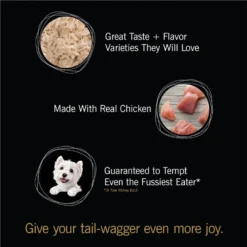 Cesar Simply Crafted Chicken Cuisine Complement Adult Wet Dog Food Topper, 1.3-oz Tubs, Case Of 24 14 Cesar Simply Crafted Chicken Cuisine Complement Adult Wet Dog Food Topper, 1.3-oz Tubs, Case Of 24 -Pawsphoria Sales Store 358219 PT6. AC SS1800 V1678125098