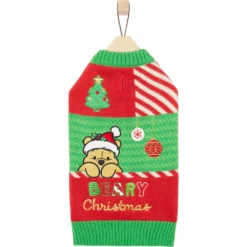 Disney Winnie The Pooh Patchwork Dog & Cat Sweater 10 Disney Winnie The Pooh Patchwork Dog & Cat Sweater -Pawsphoria Sales Store 358387 PT4. AC SS1800 V1660703574