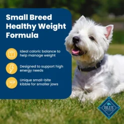 Blue Buffalo Life Protection Formula Small Breed Healthy Weight Adult Chicken & Brown Rice Recipe Dry Dog Food 12 Blue Buffalo Life Protection Formula Small Breed Healthy Weight Adult Chicken & Brown Rice Recipe Dry Dog Food -Pawsphoria Sales Store 361629 PT3. AC SS1800 V1704319835