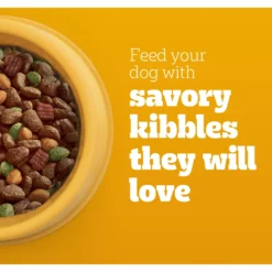 Pedigree Tender Bites Adult Complete Nutrition Chicken & Steak Flavor Dry Dog Food, 14-lb Bag -Pawsphoria Sales Store 362457 PT3. AC SS1800 V1643224064