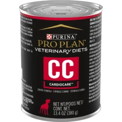 Purina Pro Plan Veterinary Diets CC Cardiocare Canine Formula Chicken Flavor Canned Dog Food, 13-oz, Case Of 12