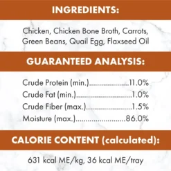 Nutro So Simple Meal Complement Chicken Recipe In Bone Broth Grain-Free Adult Wet Dog Food Topper -Pawsphoria Sales Store 363764 PT5. AC SS1800 V1702666769