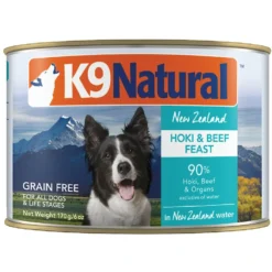 K9 Natural Hoki & Beef Grain-Free Canned Dog Food