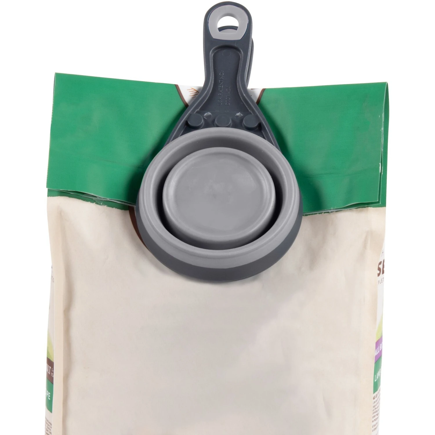 Dexas Popware For Pets Polypropylene Collapsible KlipScoop Dog Food Scoop 2 Dexas Popware For Pets Polypropylene Collapsible KlipScoop Dog Food Scoop - Image 2