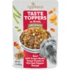 Applaws Taste Toppers Beef, Green Beans, Pepper & Sweet Potato In Broth Wet Dog Food Topper, 3-oz Pouch