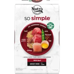 Nutro SO SIMPLE Adult Beef & Rice Recipe Natural Dry Dog Food