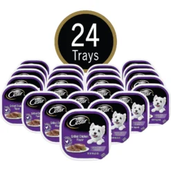 Cesar Classic Loaf In Sauce Grilled Chicken Flavor Grain-Free Small Breed Adult Wet Dog Food Trays -Pawsphoria Sales Store 367198 PT2. AC SS1800 V1644372104