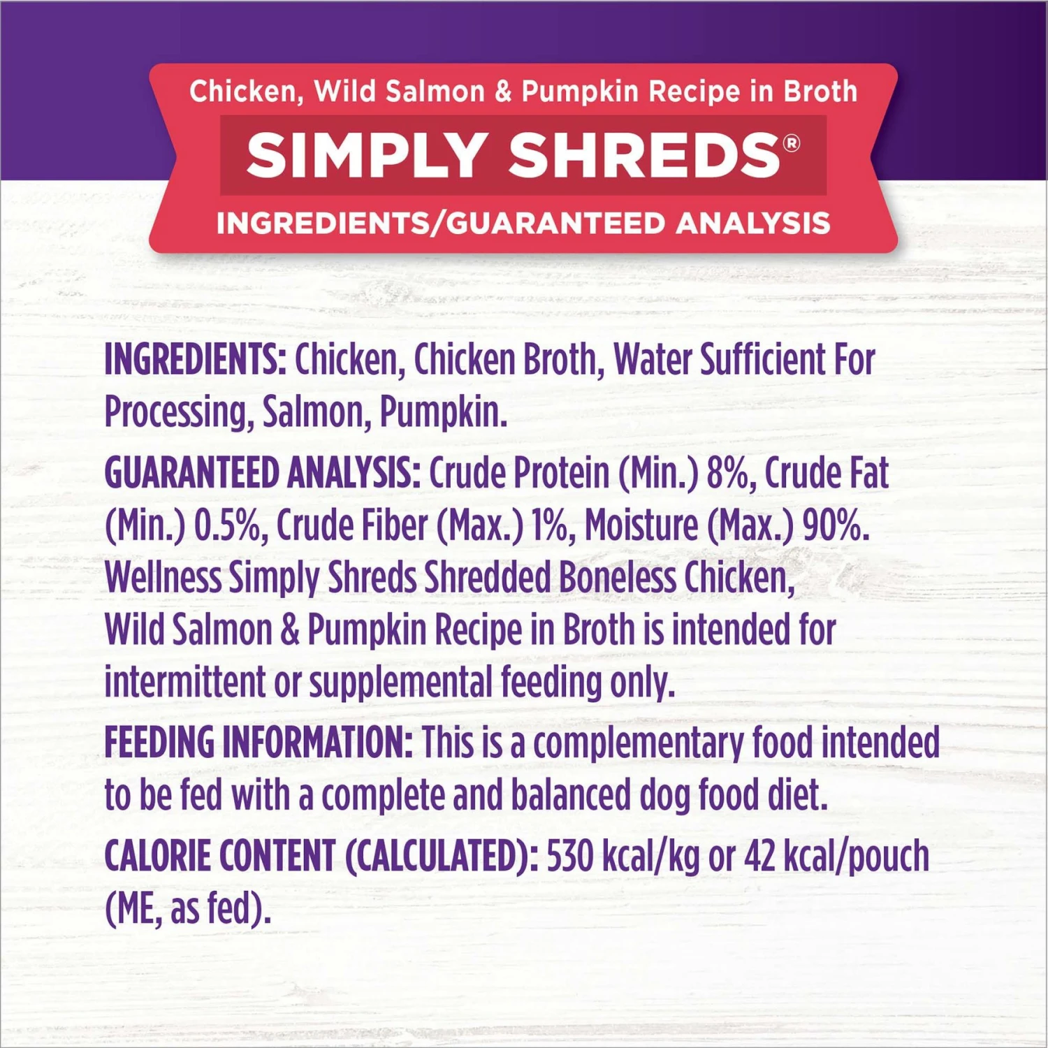 Wellness Bowl Boosters Simply Shreds Chicken, Beef & Carrots Natural Grain-Free Wet Dog Food Mixer Or Topper, 2.8-oz Pouch, Case Of 12 & Wellness Bowl Boosters Simply Shreds Chicken, Salmon & Pumpkin Natural Grain-Free Wet Dog Food Mixer Or Topper, 2.8-oz Pouch, Case Of 12 9 Wellness Bowl Boosters Simply Shreds Chicken, Beef & Carrots Natural Grain-Free Wet Dog Food Mixer Or Topper, 2.8-oz Pouch, Case Of 12 & Wellness Bowl Boosters Simply Shreds Chicken, Salmon & Pumpkin Natural Grain-Free Wet Dog Food Mixer Or Topper, 2.8-oz Pouch, Case Of 12 - Image 9