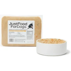 JustFoodForDogs Turkey & Whole Wheat Macaroni Recipe Frozen Human-Grade Fresh Dog Food
