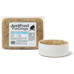 JustFoodForDogs Fish & Sweet Potato Recipe Frozen Human-Grade Fresh Dog Food