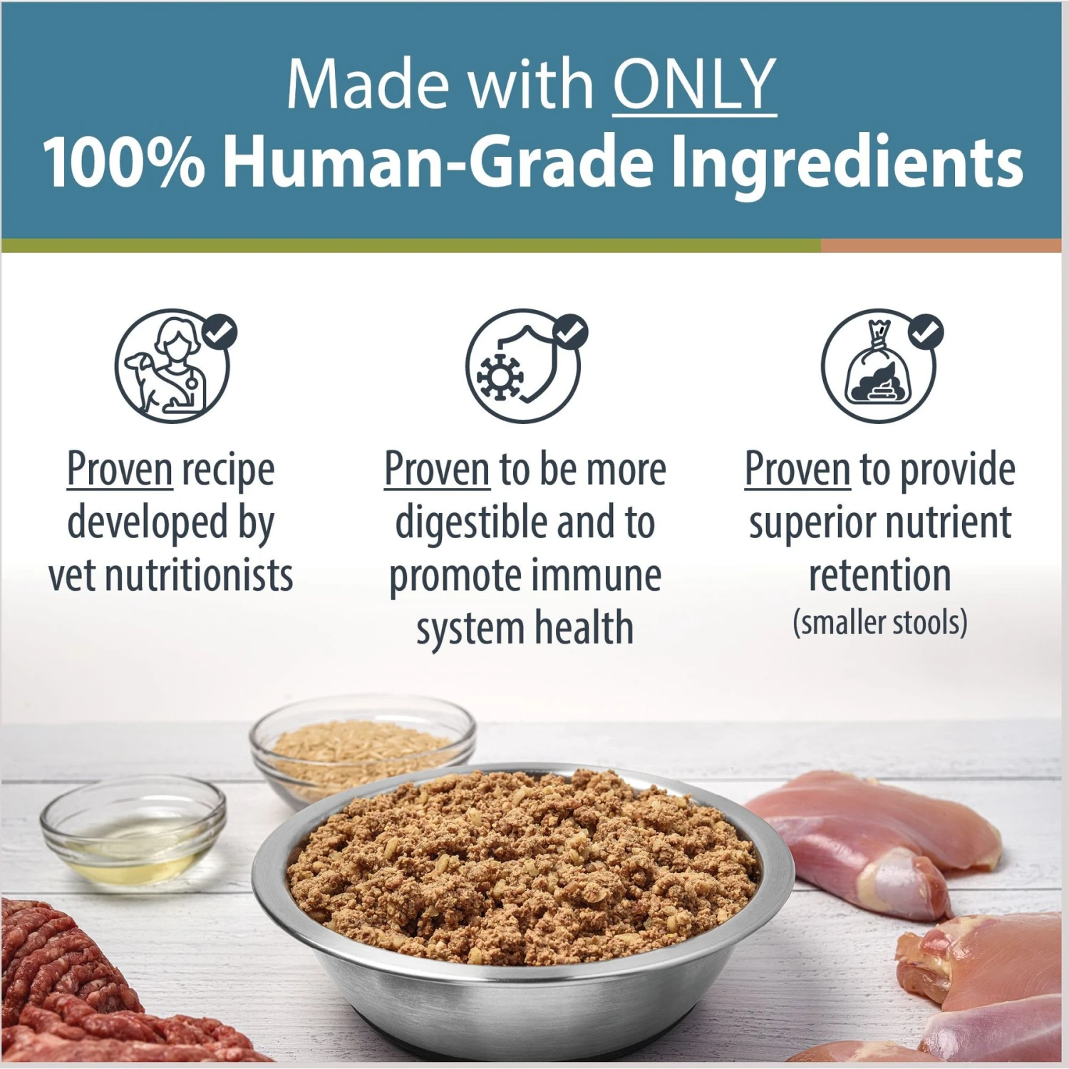 JustFoodForDogs Veterinary Diet Critical Care Support Frozen Human-Grade Fresh Dog Food 2 JustFoodForDogs Veterinary Diet Critical Care Support Frozen Human-Grade Fresh Dog Food - Image 2