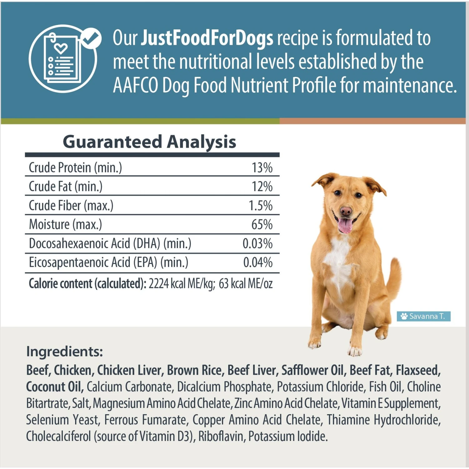 JustFoodForDogs Veterinary Diet Critical Care Support Frozen Human-Grade Fresh Dog Food 7 JustFoodForDogs Veterinary Diet Critical Care Support Frozen Human-Grade Fresh Dog Food - Image 7