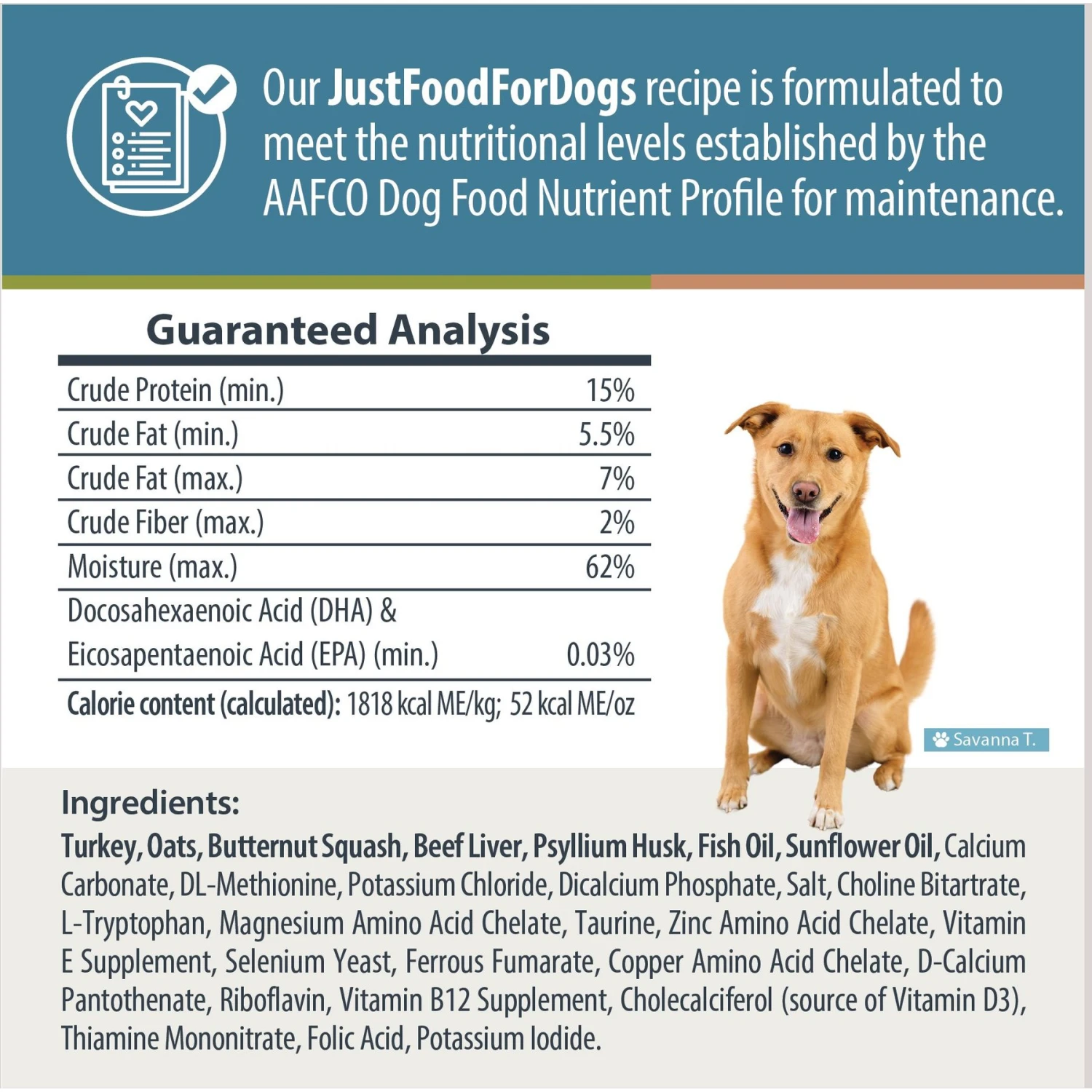 JustFoodForDogs Veterinary Diet Metabolic Support Frozen Human-Grade Fresh Dog Food 7 JustFoodForDogs Veterinary Diet Metabolic Support Frozen Human-Grade Fresh Dog Food - Image 7